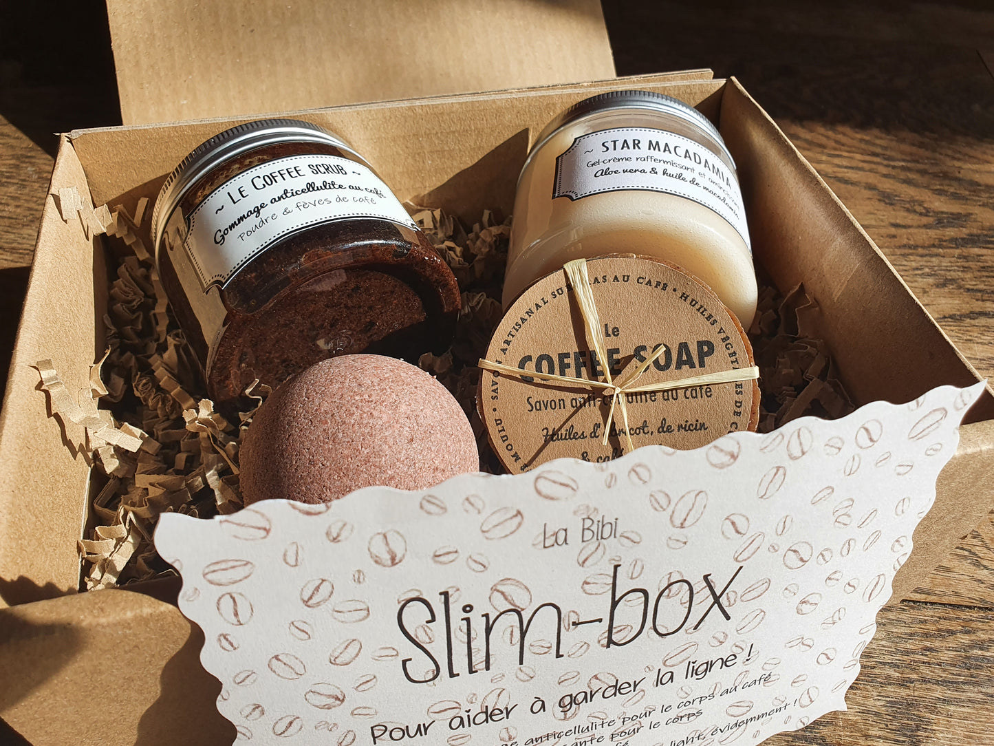 La "Slim box", coffret ou boîte cadeau de soins complets pour garder une ligne de star