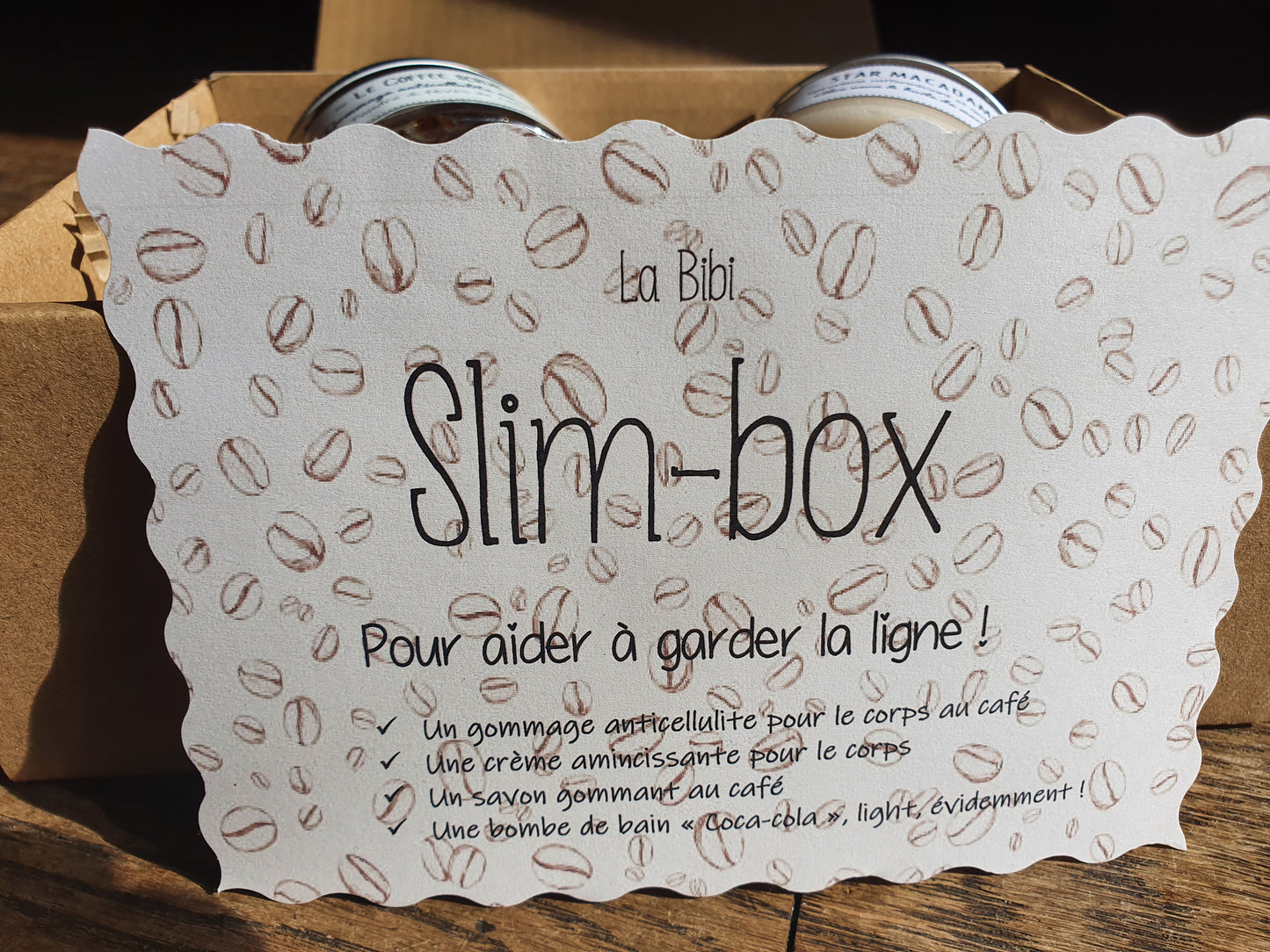 La "Slim box", coffret ou boîte cadeau de soins complets pour garder une ligne de star