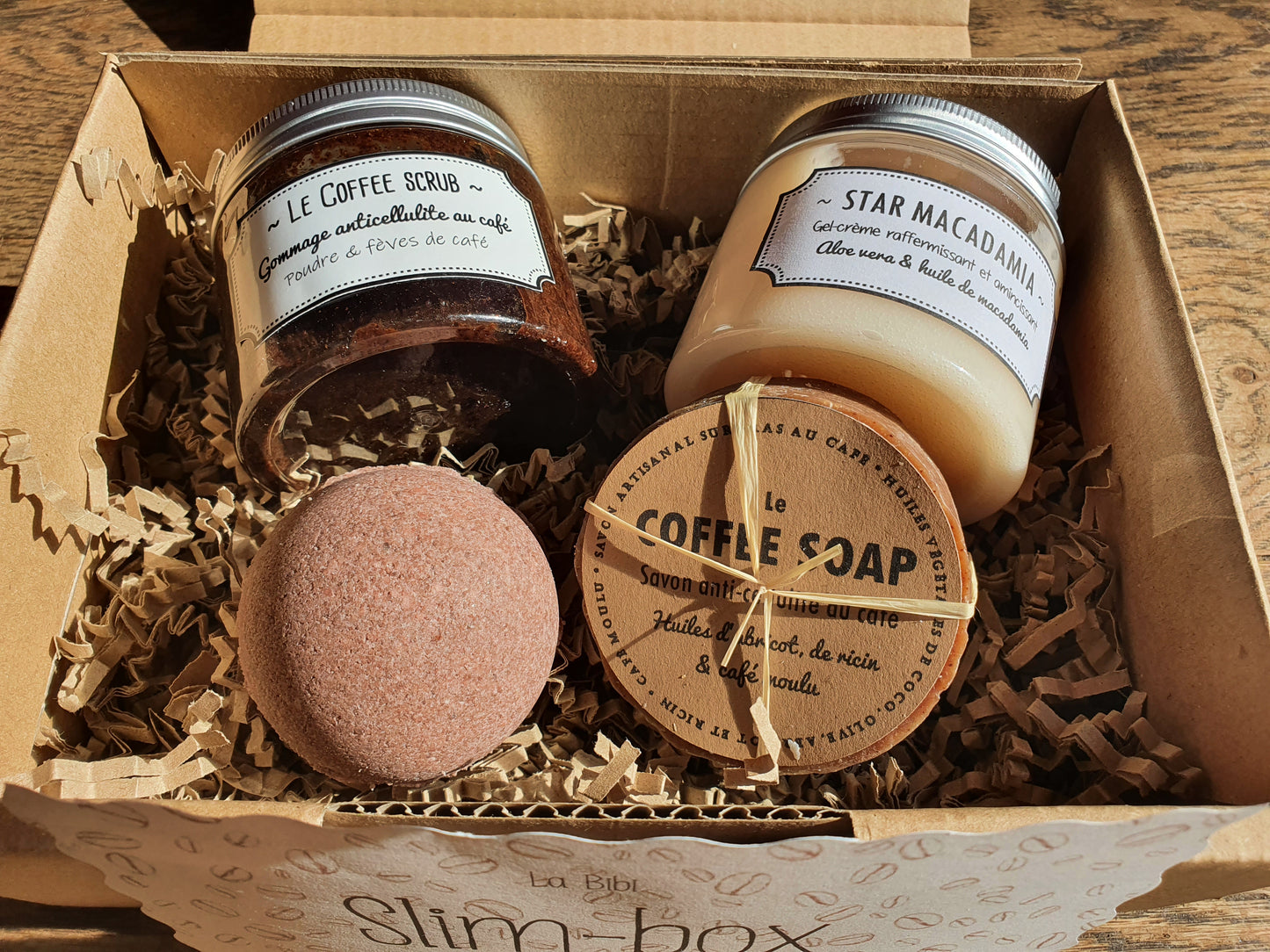 La "Slim box", coffret ou boîte cadeau de soins complets pour garder une ligne de star